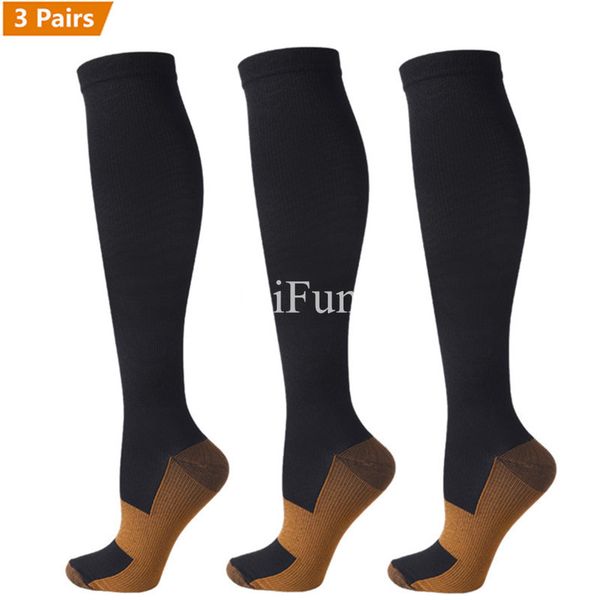 men's socks 3 pair copper compression socks women men anti fatigue pain relief graduated compression stockings knee high 15-20 mmhg 230, Black
men's socks 3 pair copper compression socks women men anti fatigue pain relief graduated compression stockings knee high 15-20 mmhg 230, Black