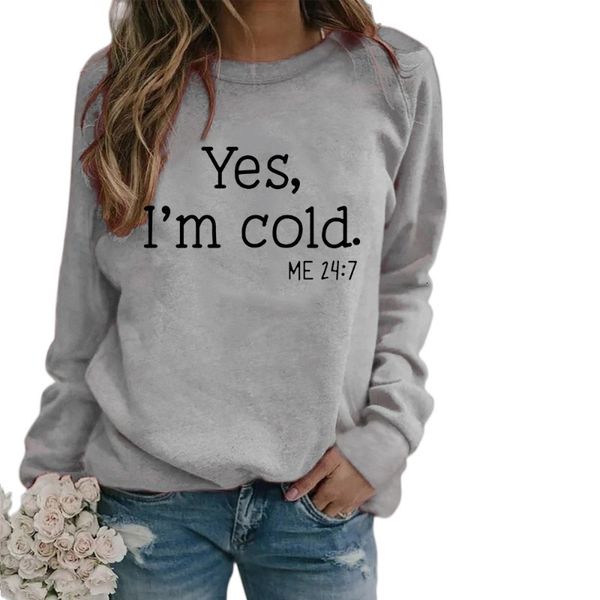 womens hoodies sweatshirts yes i am cold autumn and winter womens printed casual loose sweater hb002 230301, Black
womens hoodies sweatshirts yes i am cold autumn and winter womens printed casual loose sweater hb002 230301, Black