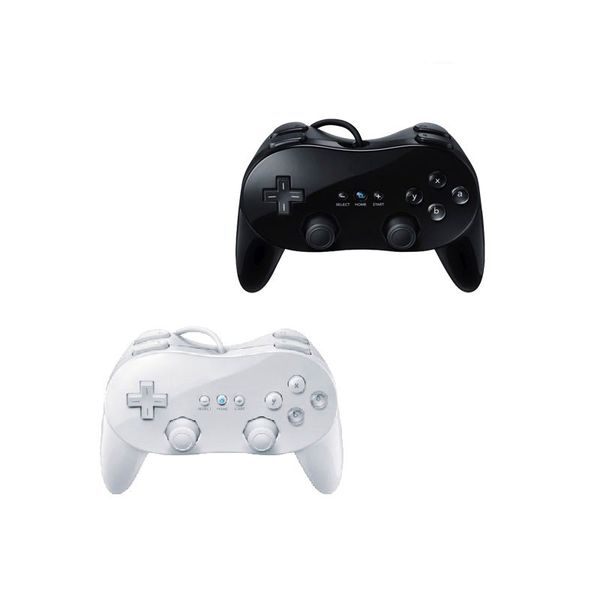 Image of For Nintendo Wii Second Generation Classic Pro Wired Controller Gamepad Gaming Pro Remote Game Controller Joypad Joystick