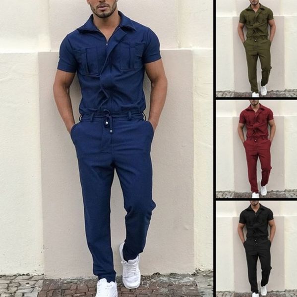 mens tracksuits outfit set fashion short sleeve pocket zip jumpsuit overalls clothing 230228, Gray
mens tracksuits outfit set fashion short sleeve pocket zip jumpsuit overalls clothing 230228, Gray