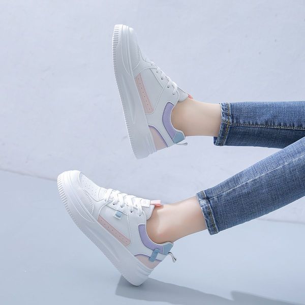 fashion ale women's flatboard shoes white-pink white-purple spring casual shoes sneakers color49, Black
fashion ale women's flatboard shoes white-pink white-purple spring casual shoes sneakers color49, Black