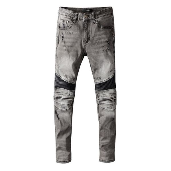 2021 mens designer jeans distressed ripped biker slim fit motorcycle denim for men s fashion jean mans pants pour homm162d, Blue
2021 mens designer jeans distressed ripped biker slim fit motorcycle denim for men s fashion jean mans pants pour homm162d, Blue