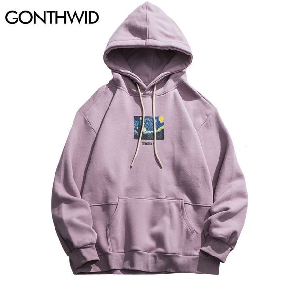 men's hoodies sweatshirts gonthwid van gogh starry night print fleece hoodies sweatshirts streetwear men hip hop pullover hooded male, Black
men's hoodies sweatshirts gonthwid van gogh starry night print fleece hoodies sweatshirts streetwear men hip hop pullover hooded male, Black