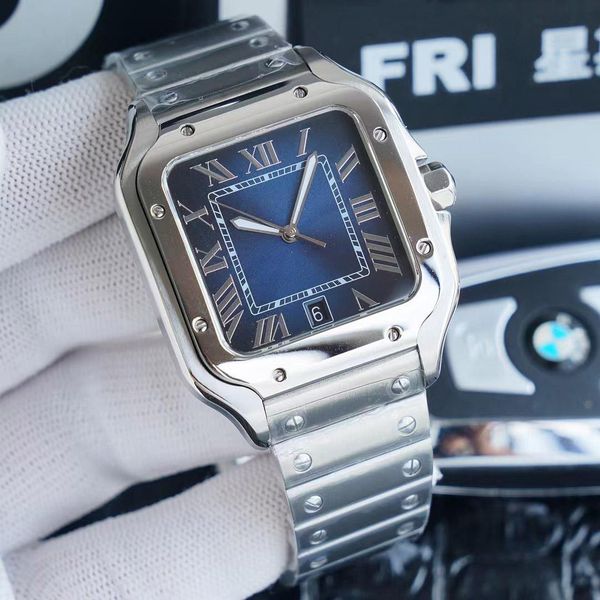 u1 grade aaa mens mechanical watch 35mm/39mm square dial stainless steel watches leather strap with automatic calendar designer wristwatch, Slivery;golden
u1 grade aaa mens mechanical watch 35mm/39mm square dial stainless steel watches leather strap with automatic calendar designer wristwatch, Slivery;golden