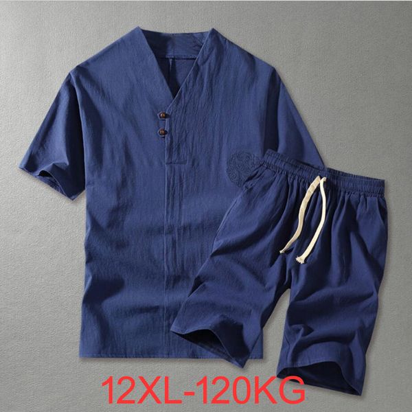 mens tracksuits clothing large size tracksuit 8xl 9xl linen short tshirt summer suit 160kg track 5xl cotton husband set 230228, Gray
mens tracksuits clothing large size tracksuit 8xl 9xl linen short tshirt summer suit 160kg track 5xl cotton husband set 230228, Gray