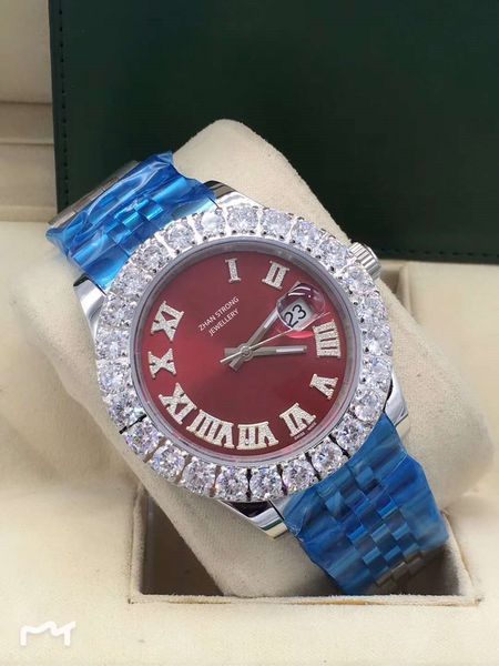 men's watches automatic mechanical movement mens wristwatch r 43mm diamond bezel stainless steel strap man wristwatches sports sapphire, Slivery;golden
men's watches automatic mechanical movement mens wristwatch r 43mm diamond bezel stainless steel strap man wristwatches sports sapphire, Slivery;golden