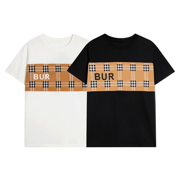 asian size s-2xl luxury fashion 2023 t shirt summer short sleeve tee men women bur new t-shirts two colors, White;black
asian size s-2xl luxury fashion 2023 t shirt summer short sleeve tee men women bur new t-shirts two colors, White;black