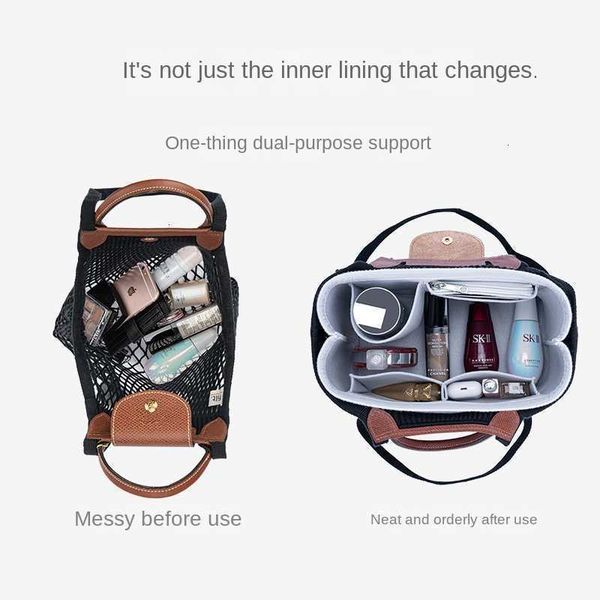 tote le filet multifunctional partition large opening bag contents clearly visible women multifunction felt insert organizer bag makeup cosm
tote le filet multifunctional partition large opening bag contents clearly visible women multifunction felt insert organizer bag makeup cosm
