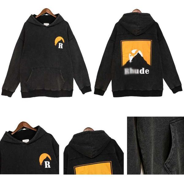 fashion american small brand rhude sunset eagle print washable old fur couple loose hoodie sweater j6h4, Black
fashion american small brand rhude sunset eagle print washable old fur couple loose hoodie sweater j6h4, Black