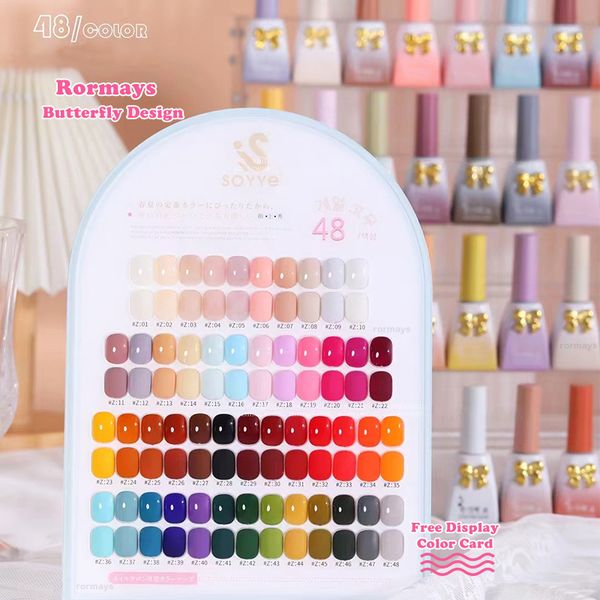 rormays 48pcs gel polish set for nail salon wholesale soak off uv led gel coat different bottles korean gel stlye 15ml nail gel factory
rormays 48pcs gel polish set for nail salon wholesale soak off uv led gel coat different bottles korean gel stlye 15ml nail gel factory