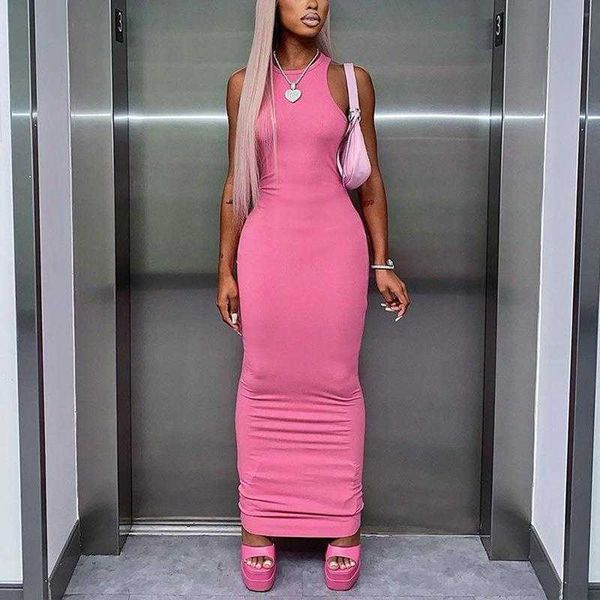 pure pink dress sleeveless round neck slim fit long sheath tight pencil one step, Black;gray
pure pink dress sleeveless round neck slim fit long sheath tight pencil one step, Black;gray