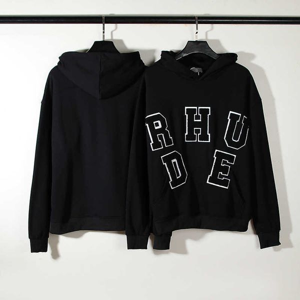 chenille patch rhude letter towel embroidery american high street embroidery hoodie for men and women, Black
chenille patch rhude letter towel embroidery american high street embroidery hoodie for men and women, Black