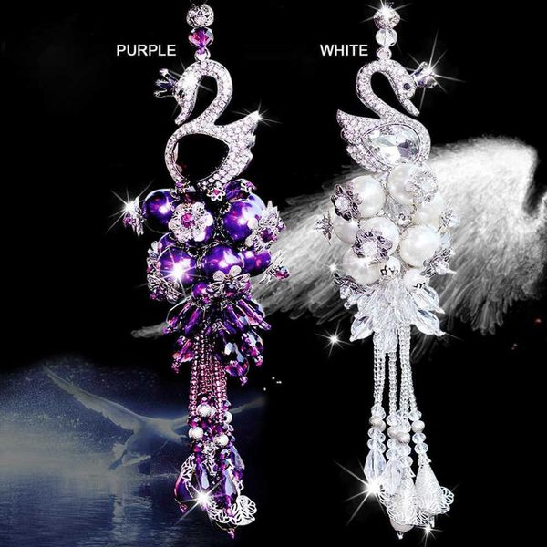 interior decorations 1pcs car pendant swan diamond automobile rearview mirror hanging ornaments access double-sided crystal inlaid element d
interior decorations 1pcs car pendant swan diamond automobile rearview mirror hanging ornaments access double-sided crystal inlaid element d