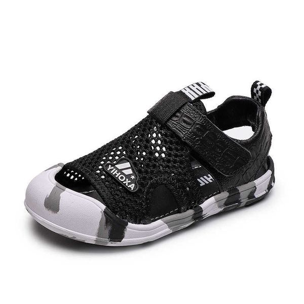 sandals children's shoes 2022boy new summer non-slip soft bottom genuine leather sandals l230301, Black;red
sandals children's shoes 2022boy new summer non-slip soft bottom genuine leather sandals l230301, Black;red