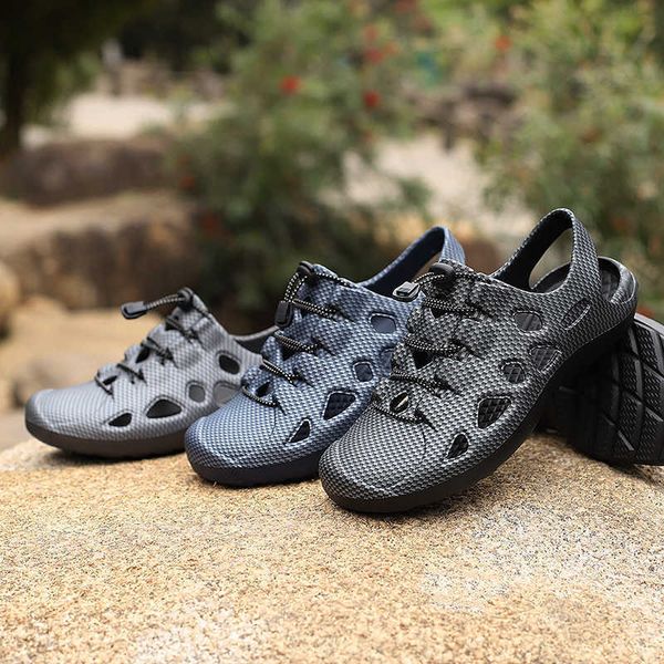 sandals large size elastic band lightweight eva molding sandals men's outdoor leisure breathable beach hole shoes non-slip men sandalsj, Black
sandals large size elastic band lightweight eva molding sandals men's outdoor leisure breathable beach hole shoes non-slip men sandalsj, Black