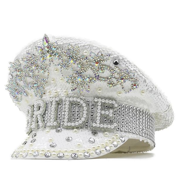 luxury women bride military hat luxury sequin burning captain sergeant hat rhinestone festival birthday part hat, Blue;gray
luxury women bride military hat luxury sequin burning captain sergeant hat rhinestone festival birthday part hat, Blue;gray