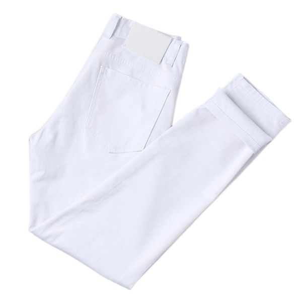 men's jeans spring summer thin denim slim fit european american high-end brand small straight pants xw6013-6, Blue
men's jeans spring summer thin denim slim fit european american high-end brand small straight pants xw6013-6, Blue