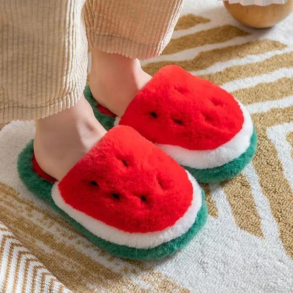 slipper arrival funny fruit watermelon babi cotton slippers plush children home indoor fur slides kids slipper shoes 230301, Black;grey
slipper arrival funny fruit watermelon babi cotton slippers plush children home indoor fur slides kids slipper shoes 230301, Black;grey