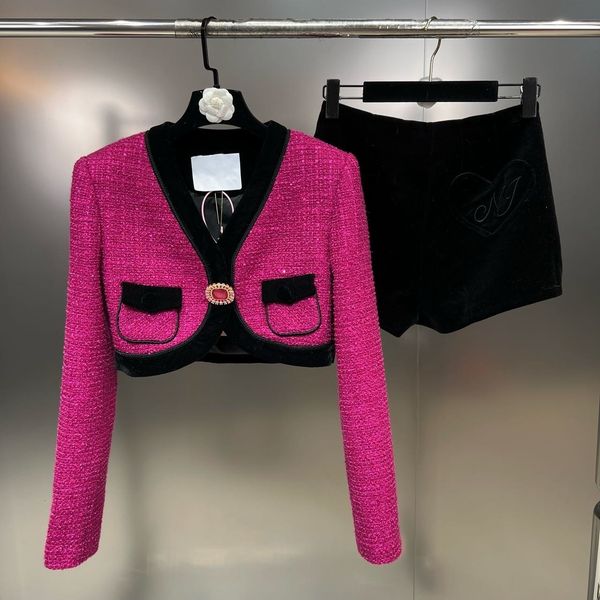 womens two piece pants prepomp winter v neck buckle knitted short jacket velvet high waist shorts two piece set women outfits gh143 230228, White
womens two piece pants prepomp winter v neck buckle knitted short jacket velvet high waist shorts two piece set women outfits gh143 230228, White