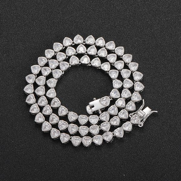 pendant necklaces heart shape cz chain women tennis necklace fashion jewelry party gift bc137 230301, Silver
pendant necklaces heart shape cz chain women tennis necklace fashion jewelry party gift bc137 230301, Silver