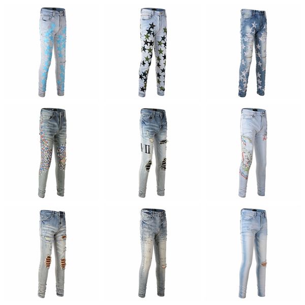 mens jeans mens men jean hip hop pants street trend zipper chain decoration ripped rips stretch fashion slim fit washed motocycle denim pane, Blue
mens jeans mens men jean hip hop pants street trend zipper chain decoration ripped rips stretch fashion slim fit washed motocycle denim pane, Blue