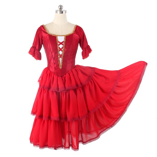 stage wear red spain ballet competition performance dress professional don quixote dress not elastic for girls ballet custom made jnbl203, Black;red
stage wear red spain ballet competition performance dress professional don quixote dress not elastic for girls ballet custom made jnbl203, Black;red