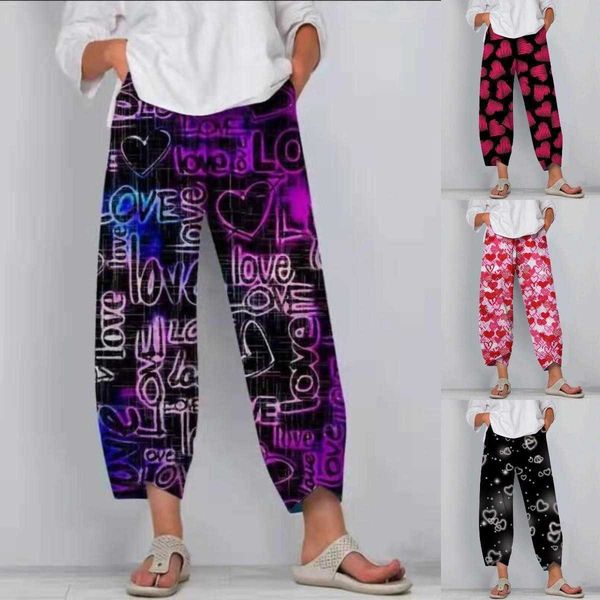 spring and autumn capris womens clothing valentines day plain cotton linen, Black;white
spring and autumn capris womens clothing valentines day plain cotton linen, Black;white