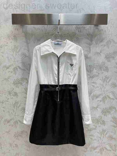 casual dresses designer home22 early autumn new classic pocket triangle fashionable color contrast splice shirt zipper dress uuao, Black;gray
casual dresses designer home22 early autumn new classic pocket triangle fashionable color contrast splice shirt zipper dress uuao, Black;gray