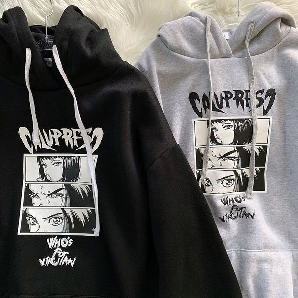 men's tracksuits 90s japanese anime harajuku y2k hoodie funny graphic streetwear winter warm fashion sweatshirts male 230228, Gray
men's tracksuits 90s japanese anime harajuku y2k hoodie funny graphic streetwear winter warm fashion sweatshirts male 230228, Gray