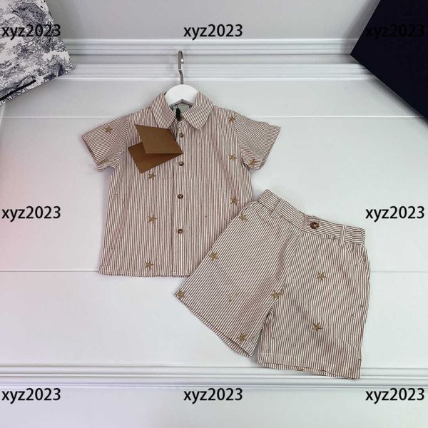 2023 kids clothes child sets baby 2pcs short sleeve shirt and striped shorts summer outdoors tracksuit size 100-160 cm, White
2023 kids clothes child sets baby 2pcs short sleeve shirt and striped shorts summer outdoors tracksuit size 100-160 cm, White