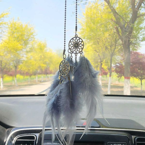 decorations dream catcher feather rearview mirror hanging pendant home decor girls car ornament auto interior accessories r230228
decorations dream catcher feather rearview mirror hanging pendant home decor girls car ornament auto interior accessories r230228