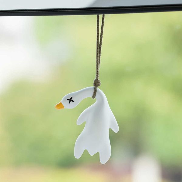 decorations cute hanging pendant rearview decoration roasted duck mirror ornaments for women girl car interior accessories r230228
decorations cute hanging pendant rearview decoration roasted duck mirror ornaments for women girl car interior accessories r230228