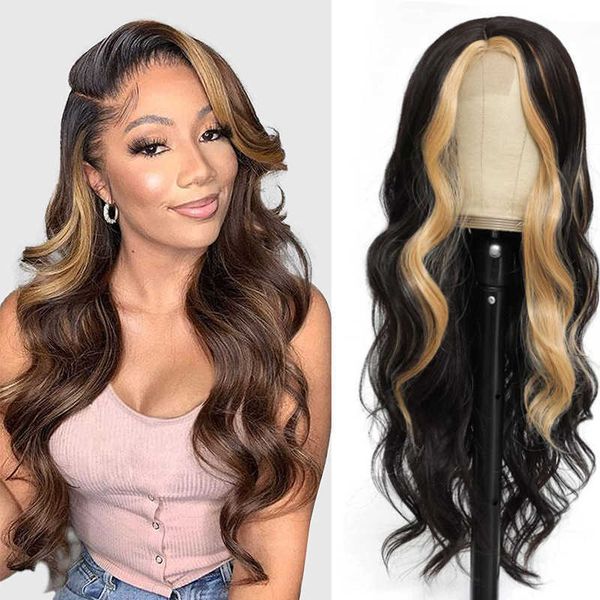 women's hair wig medium split long curly hair pick dyeing large wave chemical fiber small lace wig head cover wigs 230301, Black
women's hair wig medium split long curly hair pick dyeing large wave chemical fiber small lace wig head cover wigs 230301, Black