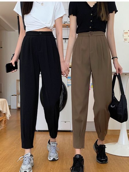 women's pants capris jmprs casual ankle-length pants women autumn stretch high waist harem fashion slim fit solid trouser loose female, Black;white
women's pants capris jmprs casual ankle-length pants women autumn stretch high waist harem fashion slim fit solid trouser loose female, Black;white