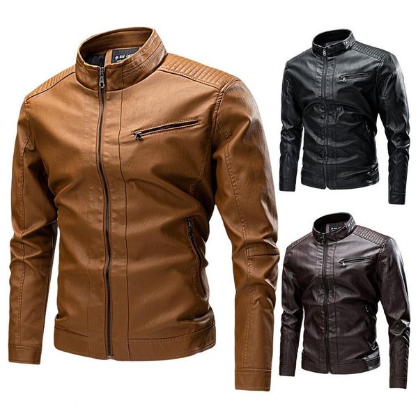 men's leather faux leather leather jackets for men's coat jaqueta motociclista ceketler ropa hombre chaquetas jacken kurtki veste, Black
men's leather faux leather leather jackets for men's coat jaqueta motociclista ceketler ropa hombre chaquetas jacken kurtki veste, Black