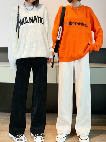 women's pants capris ex-long is 100cm casual women pants autumn winter high waist wide leg pants thick fleece inside female long pants, Black;white
women's pants capris ex-long is 100cm casual women pants autumn winter high waist wide leg pants thick fleece inside female long pants, Black;white