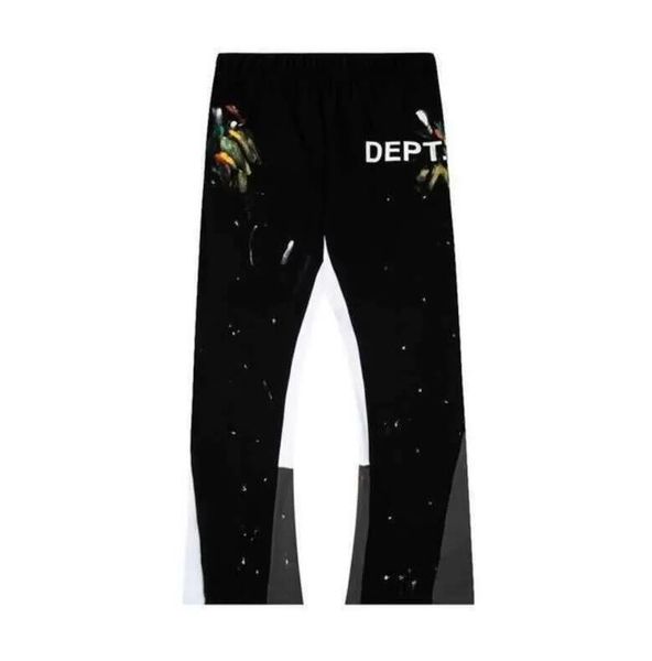 designer men's pants galleryes depts multi panel flared women sports loose high street casual sweatpants vintage trousers 6, Black
designer men's pants galleryes depts multi panel flared women sports loose high street casual sweatpants vintage trousers 6, Black