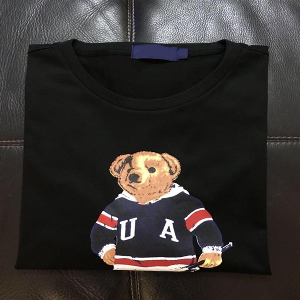 round neck polos shirt men's and women's design short-sleeved bear t-shirt us uk size area cricket bear captain275v, White;black
round neck polos shirt men's and women's design short-sleeved bear t-shirt us uk size area cricket bear captain275v, White;black
