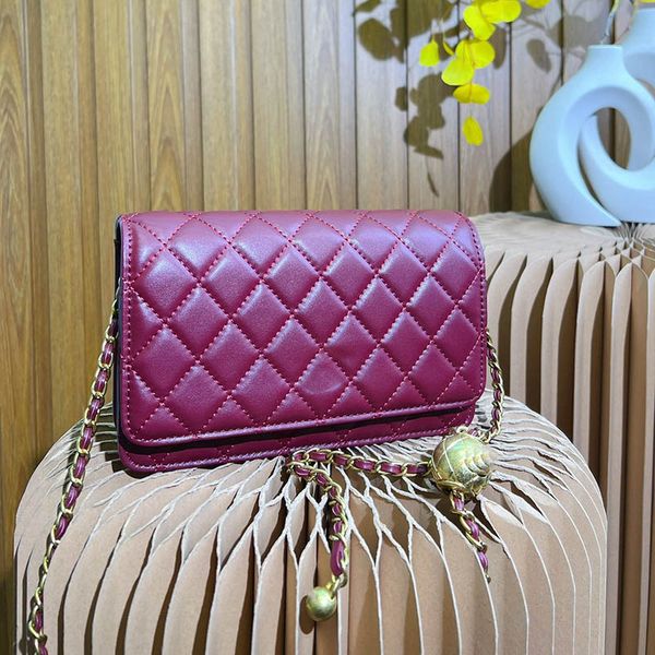 women classic woc flap mini wallet crossbody bag golden ball adjustable chain quilted leather shoulder coin purse card holder multi pochette
women classic woc flap mini wallet crossbody bag golden ball adjustable chain quilted leather shoulder coin purse card holder multi pochette