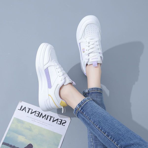 fashion ale women's flatboard shoes white-pink white-purple spring casual shoes sneakers color41, Black
fashion ale women's flatboard shoes white-pink white-purple spring casual shoes sneakers color41, Black