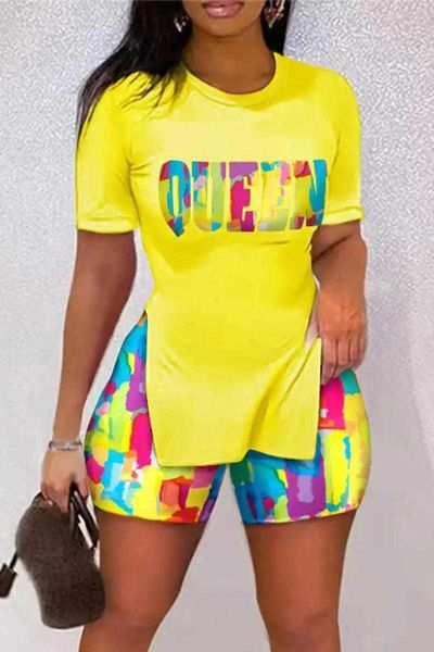 summer womens casual shorts tracksuits floral print slit plus size two piece suit, Gray
summer womens casual shorts tracksuits floral print slit plus size two piece suit, Gray