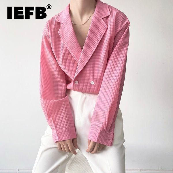 men s casual shirts iefb autumn trend green temperament lapel woven plaid long sleeve shirt korean oversized double breasted 230228, White;black
men s casual shirts iefb autumn trend green temperament lapel woven plaid long sleeve shirt korean oversized double breasted 230228, White;black