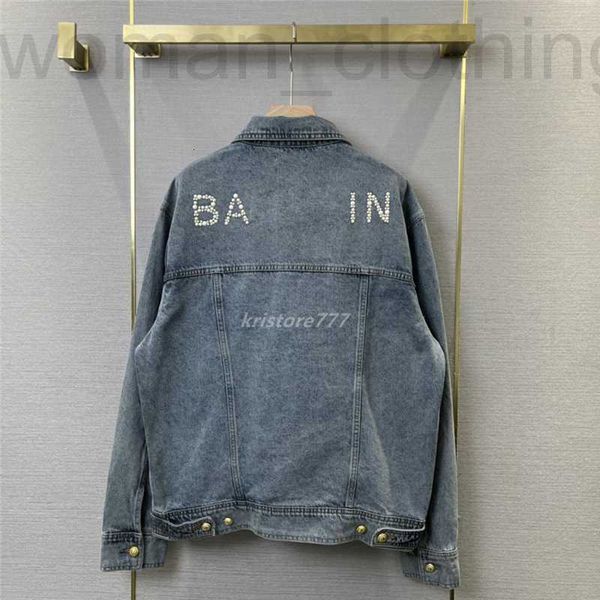designer 22ss women's classic denim jacket with letters rivet loose cotton vintage designer bomber coat jackets girls milan runway long, Black;brown
designer 22ss women's classic denim jacket with letters rivet loose cotton vintage designer bomber coat jackets girls milan runway long, Black;brown
