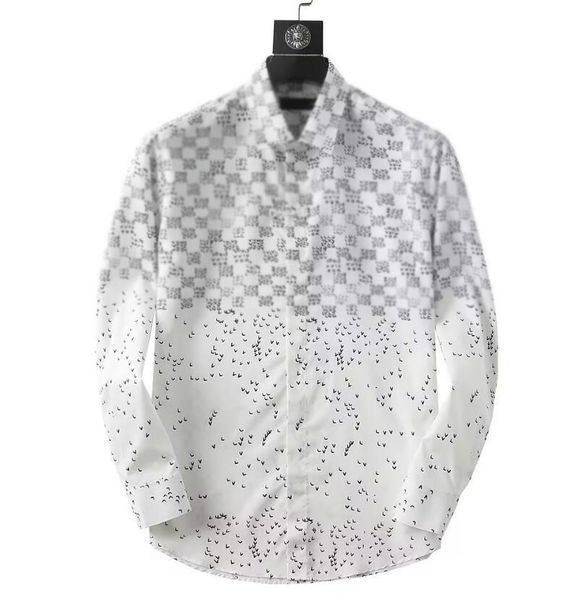 23 mens shirt luxury designer fashion trend wear long sleeve business casual brand spring slimming -3xl #56988, White;black
23 mens shirt luxury designer fashion trend wear long sleeve business casual brand spring slimming -3xl #56988, White;black