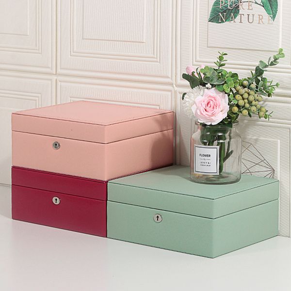 jewelry boxes storage boxes bins jewelry box with lock ring necklace earring holder storage case organizer for women home decoration 230228, Black;white
jewelry boxes storage boxes bins jewelry box with lock ring necklace earring holder storage case organizer for women home decoration 230228, Black;white