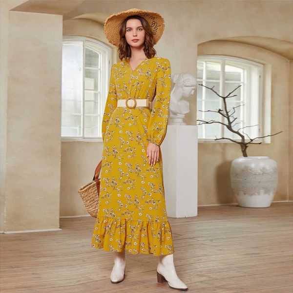 women's casual dresses zty-26 v-neck regular sleeve long-sleeve printed long dresses payment a, Black;gray
women's casual dresses zty-26 v-neck regular sleeve long-sleeve printed long dresses payment a, Black;gray