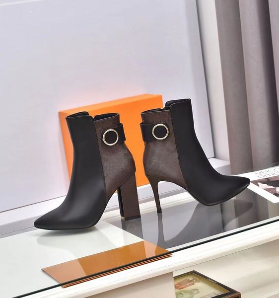 boots casual shoes autumn winter heeled heel boots fashion belt buckle designer boot 100 leather alphabetic pointed women shoes lady letter, Black
boots casual shoes autumn winter heeled heel boots fashion belt buckle designer boot 100 leather alphabetic pointed women shoes lady letter, Black