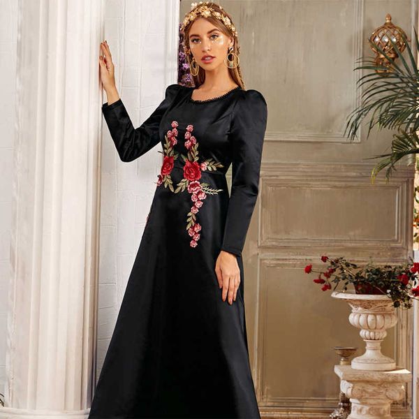 women's casual dresses ty-29 fashion high-order women's 2023 autumn and winter round neck long-sleeved skirt embroidered long dres, Black;gray
women's casual dresses ty-29 fashion high-order women's 2023 autumn and winter round neck long-sleeved skirt embroidered long dres, Black;gray
