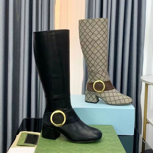 casual shoes high heeled long boots autumn winter coarse heel women shoes real leather zipper letter metal belt buckle boot arabi, Black
casual shoes high heeled long boots autumn winter coarse heel women shoes real leather zipper letter metal belt buckle boot arabi, Black