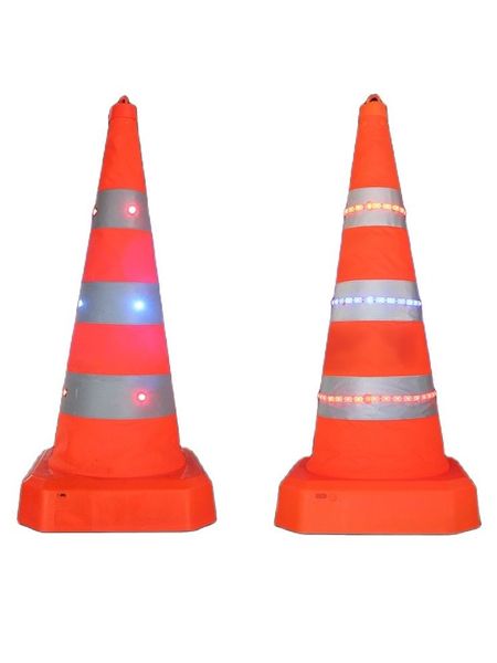70cm rechargeable reflective traffic light flashing foldable double warning led safety road cone barrier roadway cones
70cm rechargeable reflective traffic light flashing foldable double warning led safety road cone barrier roadway cones